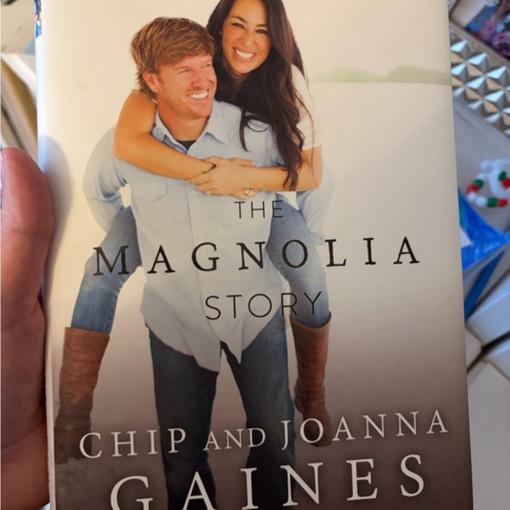 The Magnolia Story Hardcover Book - White/Cream Cover